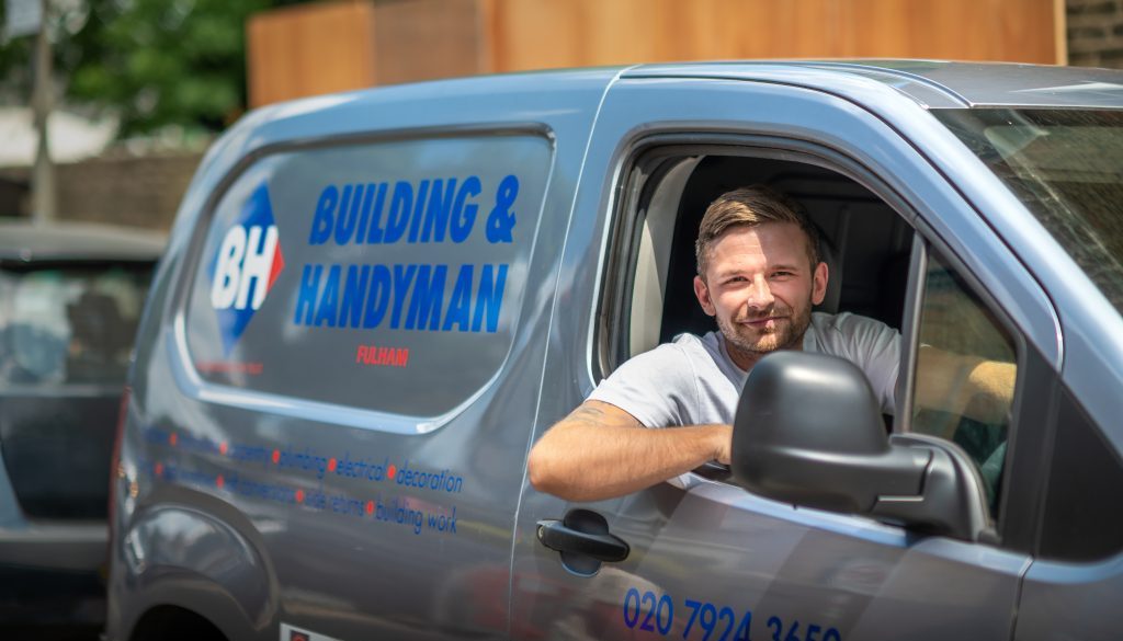 Affordable handyman in van