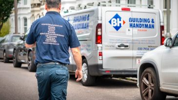Building Handyman van