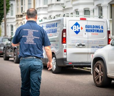 Building Handyman van